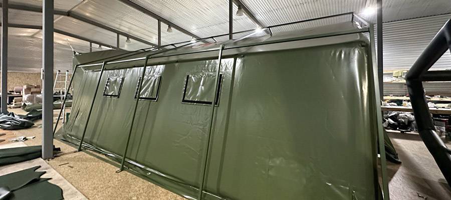 Палатки с внешним каркасом